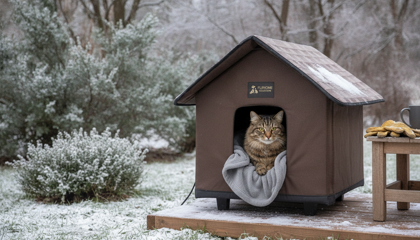 Heated Outdoor Cat House Guide: Safe Winter Setup