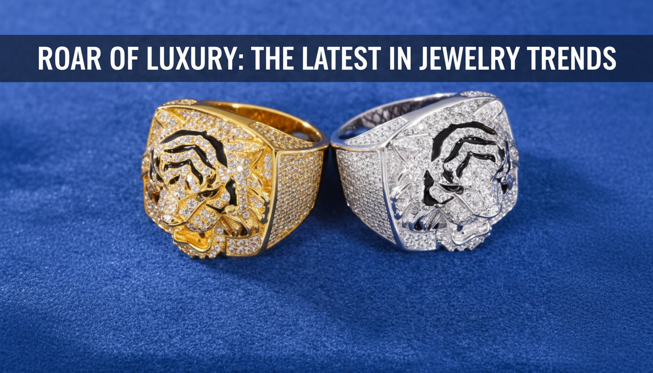 Moissanite Tiger Head Ring for Men: Style, Fit & Care